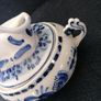 Gzhel Cow Sugar Bowl Image 10