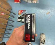 Evnroll ER2 Black Putter (Right-Handed) w/ Headcover