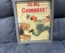 Guinness picture frame