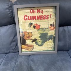 Guinness picture frame
