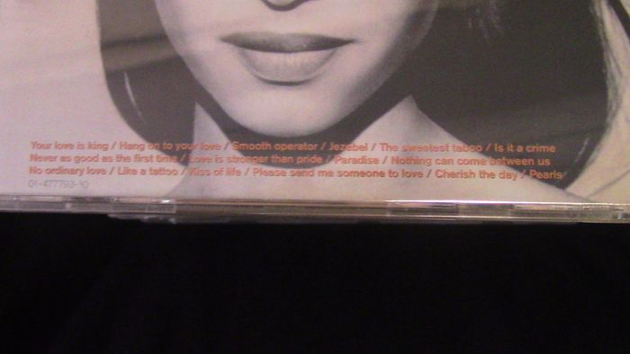 The Best of Sade CD