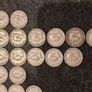 26 British Sixpence Coins 1938 to 1951  Silver & Vintage Coin Collection Image 6