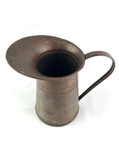 Vintage metal jug
