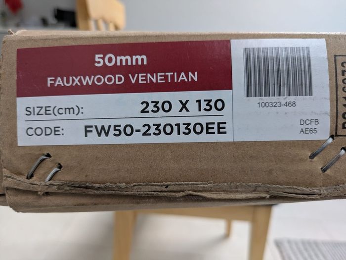 Fauxwood Venetia Blinds