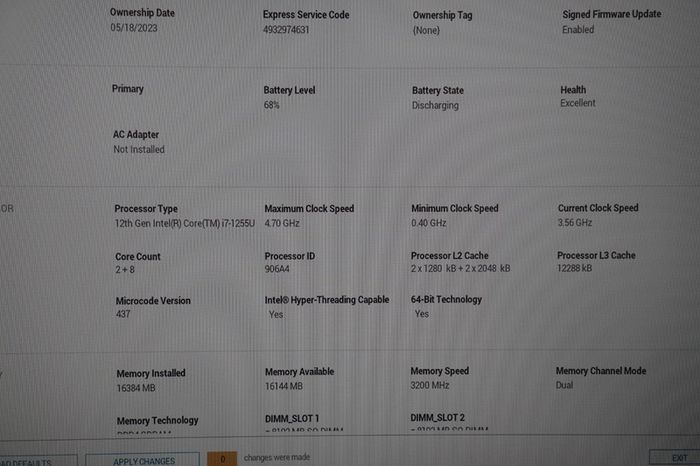 Dell Inspiron 5420  QHD+ | i7-1255U | 16gb | 512gb | Nvidia MX570