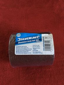 Silverline aluminium oxide roll 10 m sandpaper