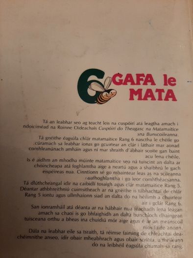 Gafa le Mata 6 Fallons school book 1989