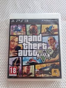 Grand theft auto Five V GTA PlayStation3 Ps3 Games Original