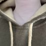 Woman Reiss oversize wool hoodie Image 4