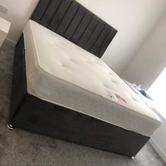 King size Divan bed with mattress included