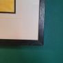 Vintage framed mixed media painting Image 3