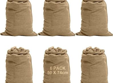 Hessian Sacks 52x74cm Vegetable Storage Bags