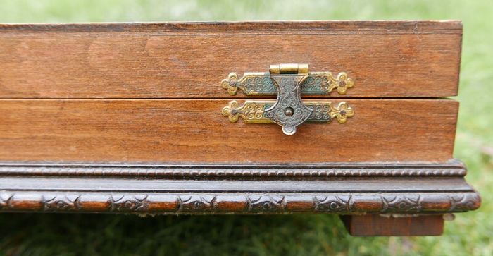 Antique Cutlery Box, Wooden