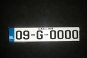 Number Plates
