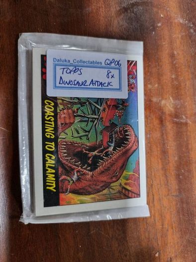 Topps Dinosaur Attack 8 Cards