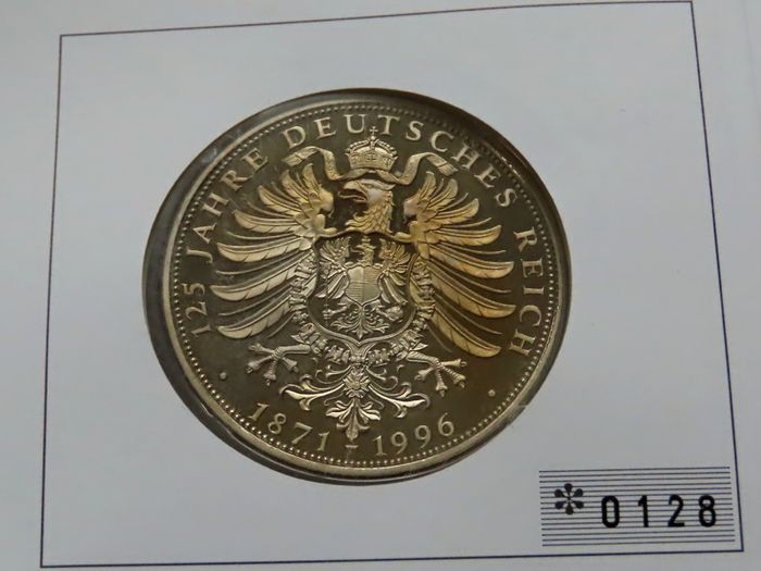 Kaiser Wilhelm coin-medal stamp cover