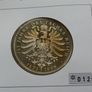 Kaiser Wilhelm coin-medal stamp cover Image 4