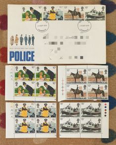 UK 1st Day Cover & Blocks (#5) 1979
