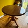 Round dining table and 2 chairs Image 3
