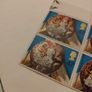 Block of UK 1974 Royal Mail Christmas Stamp 4.5p Image 3