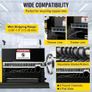 400W Electric Wire Stripping Machine, 1.5-38mm Portable Automatic Wire Stripper, Cable Benchtop Wire Stripping Machine with 10 Blades for Scrap Copper Image 6