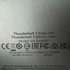 Belkin Thunderbolt 3 Dock-Pro