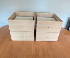 Ikea Kallax Drawers Two Sets