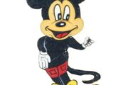 Fairground Mickey Mouse sign