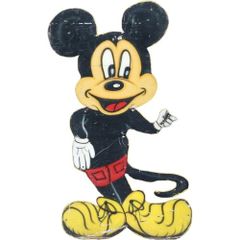 Fairground Mickey Mouse sign