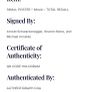 Autograph Arnold Schwarzenegger Total Recall Image 2