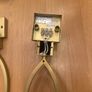 3 x Astro Caserta 7556 Matt Gold Wall Lights Image 3