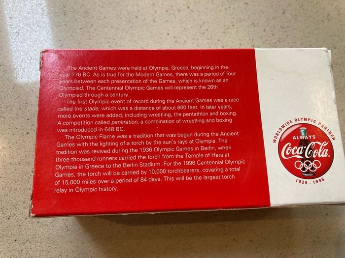 Coca Cola 1996 Atlanta Olympics Van