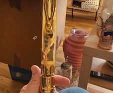 Heavy Brass Religious Cross