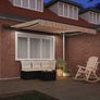 Retractable Awning Manual Multicolour 300 x 250 cm Fabric Image 2