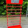 Large Shop Display Stand Mirror Above And Lockable Base Image 2