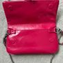 Zadig & Voltaire pink leather mini clutch bag new Image 3