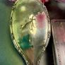 WWI-Era 1914 Henry Matthews Solid Sterling Silver Vanity Hairbrush Image 4