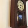 Vintage Hermie Wooden Case Chiming Wall clock Image 2