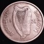 #483 - Ireland - 1928 - Shilling - Silver - KM.6 Image 2