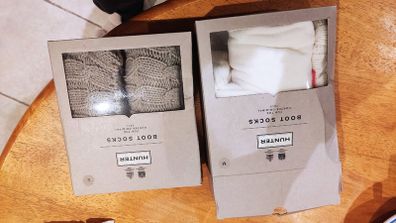 Hunter boot socks