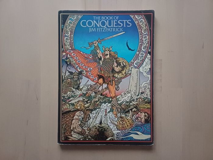 The Book of Conquests by Jim Fitzpatrick (Irish Legends Fantasy Illustrated First Edition Paperback 1978)
