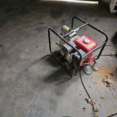 petrol water pump