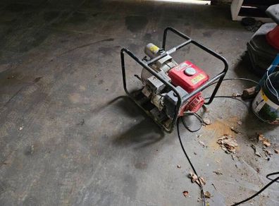petrol water pump