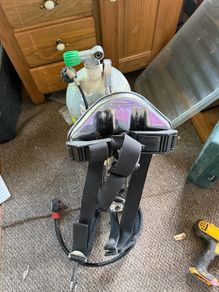 Air tank and breathing apparatus - for parts