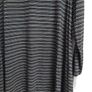 B&W stripe long top BNWT UK 22/24 Image 3