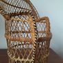 Miniature Boho Peacock Chair Planter Image 4