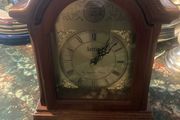 Oak mantle clock free postage