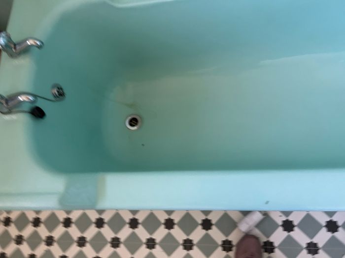 Vintage bath, bidet, basin and pedestal