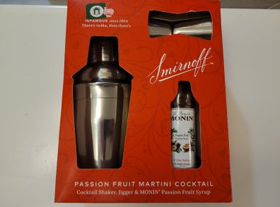 Smirnoff cocktail shaker
