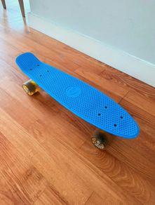 Land Surfer Skateboard - mini cruiser - penny board - Blue